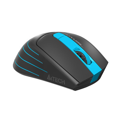 Беспроводная мышь A4Tech Fstyler FG30 серый/синий