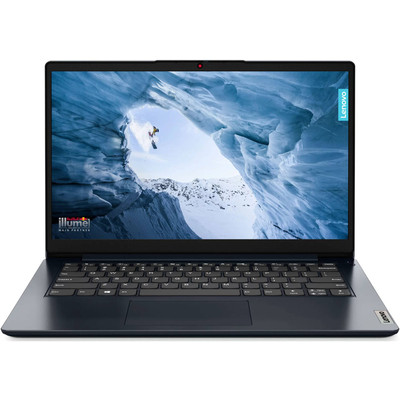 Ноутбук Lenovo 14" FHD (IdeaPad 1 14IAU7) Intel Core i7-1255U/8Гб/512GB SSD/Intel Iris Xe Graphics/Dos/Abyss Blue(82QC0064PS)