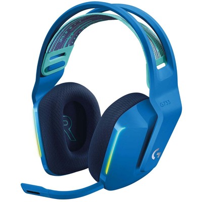 Игровые беспроводные наушники с микрофоном Logitech G733 LIGHTSPEED Blue (981-000943)