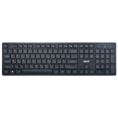 Клавиатура Acer OKW122 черный USB (ZL.KBDEE.00C)