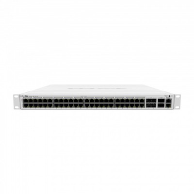 Коммутатор Mikrotik CRS354-48P-4S+2Q+RM 48-портовый гигабитный коммутатор PoE с 4 портами SFP+, 2 портами QSFP+