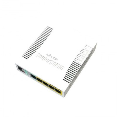 Коммутатор Mikrotik RB260GSP 5 портов 10/100/1000 Ethernet (4 порта POE) + SFP