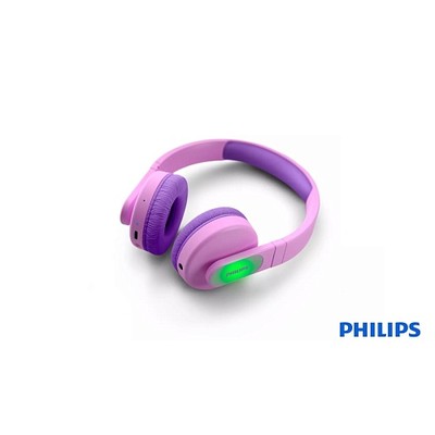 Беспроводные наушники для детей Philips Kids TAK4206PK Bluetooth 5.0 Розовые