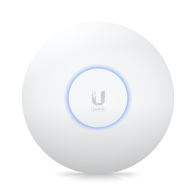 Точка доступа Ubiquiti UniFi 6 Plus (U6+) LAN 1000 Мбит/с, Wi-Fi 2.4 ГГц, 5 ГГц, 3000 Мбит/с, PoE