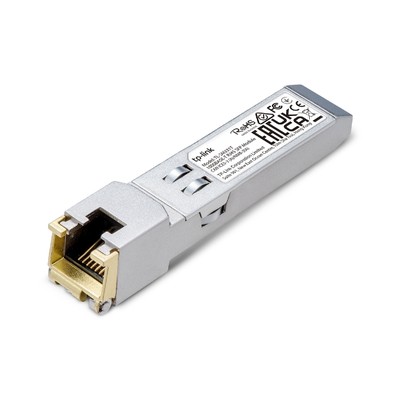 Модуль SFP TP-Link TL-SM331T 1000BASE-T RJ45 SFP Module SPEC: 1000Mbps RJ45 Copper Transceiver