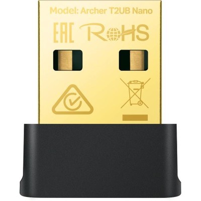 Сетевой адаптер беспроводной TP-LINK Archer T2UB Nano AC600 