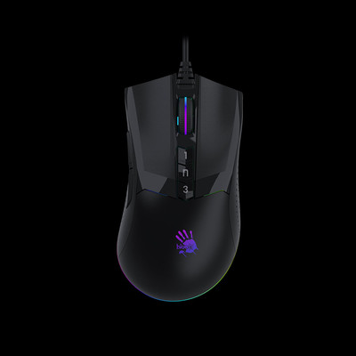 Мышь A4Tech Bloody W90 Max оптическая (10000dpi) USB, белый/чёрный