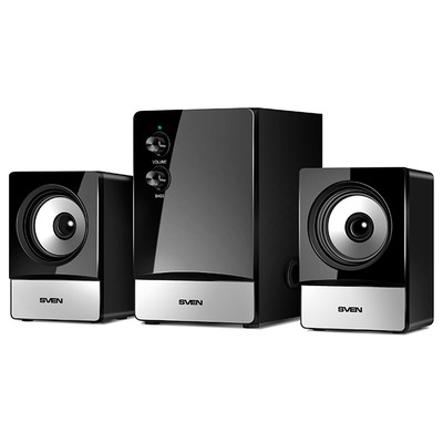 Колонки 2.1 SVEN MS-90* / 2×2,5+5W / дерево-пластик / black