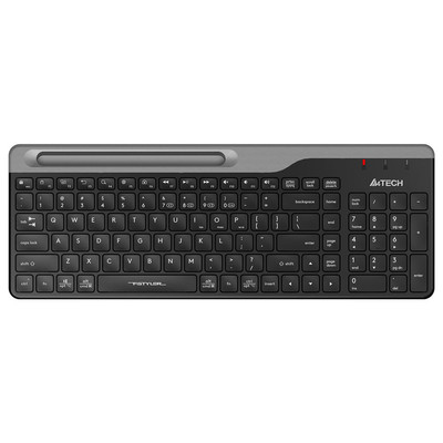 Клавиатура A4Tech Fstyler FBK25 Multimedia Slim Bluetooth черно-серая