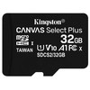 Память micro Secure Digital Card 128Gb class10 Kingston Canvas Select Plus 100R CL10 UHS-I Card + SD Adapter [SDCS2/128GB]