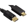 Кабель DisplayPort - HDMI KS-is (KS-385-1.8), вилка-вилка, экранированный, длина - 1,8 метров