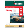 Бумага глянцевая A4 Lomond Photo Paper 230г/м2, 25лист. (0102049)