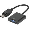 Переходник DisplayPort - VGA KS-is (KS-454), вилка-розетка, DisplayPort v.1.1