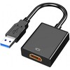 Переходник USB 3.0 A - HDMI KS-is (KS-488), вилка-розетка, длина - 0.19 метра