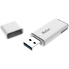 Память USB2.0 Flash Drive  32Gb Netac U185 WHITE [NT03U185N-032G-20WH]
