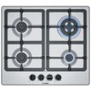 Поверхность газовая Bosch PGH6B5B90 (Serie4 / нерж / чугун / WOK)