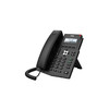 IP-телефон Fanvil X1SP офисный, черный, 2 аккаунта, цветной ЖК экран, POE