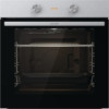 Духовой шкаф Gorenje BO6712E02XK (Essential / 84 л / до 300 °C / Нерж. + чёрное стекло / AquaClean / съемные направляющие / А)