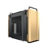 Корпус COUGAR [ DUST 2 Gold ] Black-Gold Window Desert Sand Mini-ITX