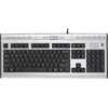 Клавиатура A4Tech KLS-7MUU серебристый/черный  USB slim Multimedia