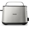 Тостер Philips HD2650/90 (950 Вт/ тостов - 2/ подогрев, размораживание, решетка для подогрева булочек, поддон для крошек/ серебристый)