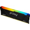 Память DDR4 8Gb 3200MHz Kingston FURY Beast Black RGB KF432C16BB2A/8